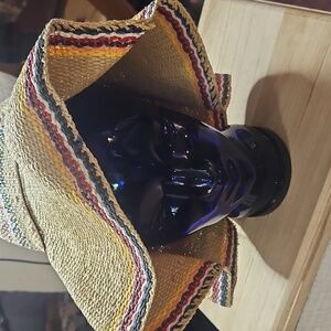 Panama Jack Beige Straw Adjustable  Hat